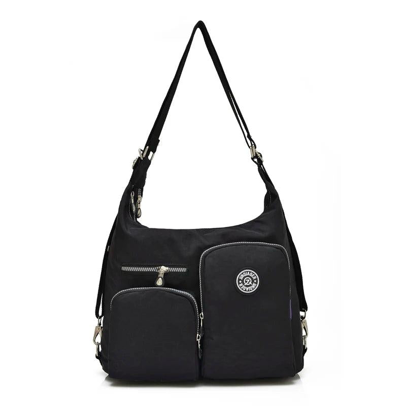 Waterproof Nylon Women Messenger Bag Double Shoulder Bag Handbags