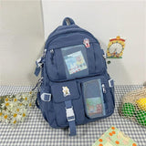 Women Travel Backpack Female Multi-Pocket College Waterproof School Bags