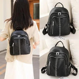 Teenage Girls Oxford School Bag Waterproof Large Capacity Backpack