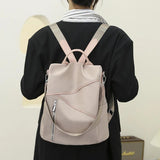 Nylon Women Backpack Bagpack Shoulder Back Bag Preppy Style Backpacks for Girls