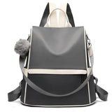 Women Oxford Cloth Backpack Shoulder Bag Crossbody Travel Handbag