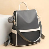 Women Oxford Cloth Backpack Shoulder Bag Crossbody Travel Handbag