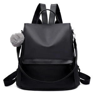 Women Oxford Cloth Backpack Shoulder Bag Crossbody Travel Handbag