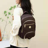Waterproof Nylon Women Backpack School Bag Rucksack Mochilas