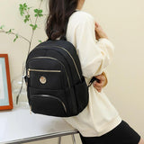 Waterproof Nylon Women Backpack School Bag Rucksack Mochilas