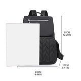 Women's Backpack School Bag Travel Daypack Solid Pockets