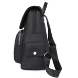 Women's Backpack School Bag Travel Daypack Solid Pockets