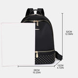 Women's School Bag Travel Daypack Bookbag Multiple Pockets