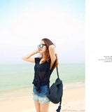 Straw Weaved Backpack Rucksack for Girls Travel Beach Bags Women