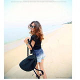 Straw Weaved Backpack Rucksack for Girls Travel Beach Bags Women