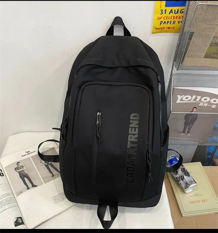 Green Nylon Shoulder Bag for Women and Unisex