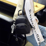 Mini Backpacks Students Shoulder Schoolbags Female Soft Women Travel Bags