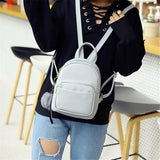 Mini Backpacks Students Shoulder Schoolbags Female Soft Women Travel Bags