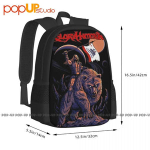 Gloryhammer Power Of Hoots Backpack - Large Capacity Gym Bag