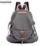 Canvas Backpack For Teen Girls Youth Travel Shoulder Bag Tote School Bag