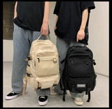 High-capacity Tooling Ins Women's Backpack for Girls Boys High School Bags for T