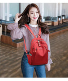 Waterproof Women's Backpack for Teenagers Large Capacity School Bag