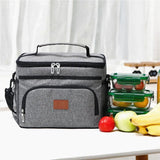 Ice Box Cooler Backpack Bag Picnic Food Lunchbox Packed Travel