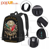 Ottoman State Army Backpack Large Capacity Gym Art Print Sports Style