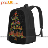 Irish Setter Dog Christmas Tree Decor Xmas Tree Backpack