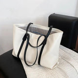 Vintage Large Tote Shoulder Bag for Women