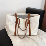 Vintage Large Tote Shoulder Bag for Women