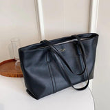 Vintage Large Tote Shoulder Bag for Women
