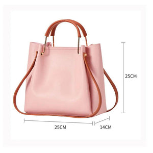 2020 Women's Leather Shoulder Bag Big Capacity Tote Crossbody Handbag