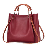 2020 Women's Leather Shoulder Bag Big Capacity Tote Crossbody Handbag