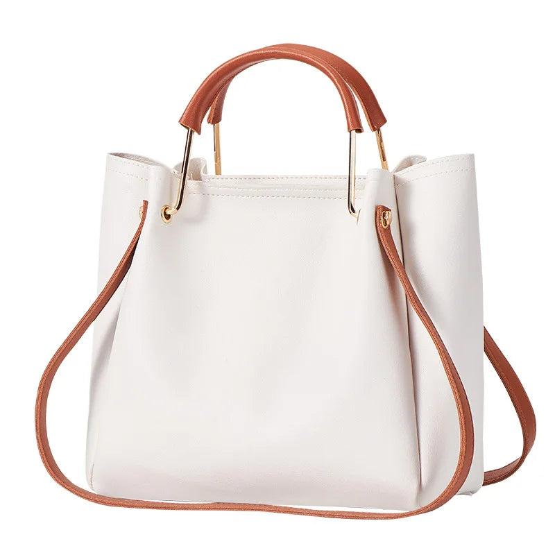 2020 Women's Leather Shoulder Bag Big Capacity Tote Crossbody Handbag