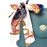 Women Pu Leather Handbag Shoulder Bag Solid Tote Lady Flap Crossbody Bag
