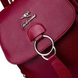 High Leather Women Backpack for School & Travel