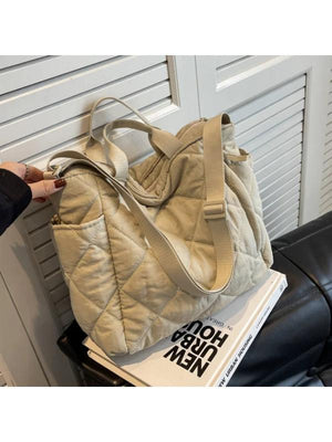 Canvas Women Tote Bag Large Capacity Handbags Casual Messenger Shoulder Shopper