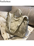 Canvas Women Tote Bag Large Capacity Handbags Casual Messenger Shoulder Shopper