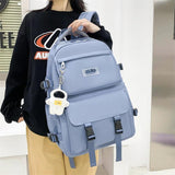 Waterproof Oxford Women Backpack Girl Laptop Bag Schoolbag Teenage Girls