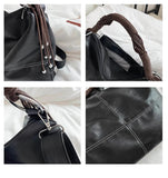 Tassel Hobos Shoulder Bag for Women - Large Capacity Tote Bag