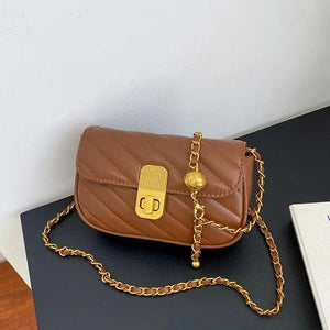 Women's Qiuling Chain Bag Messenger Bag Small Square Bag