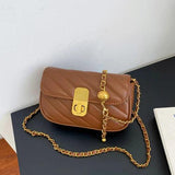 Women's Qiuling Chain Bag Messenger Bag Small Square Bag