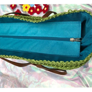 Retro Straw Bag Summer Large Capacity Shoulder Bag Beach Bag Woven Handle Bag