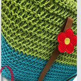 Retro Straw Bag Summer Large Capacity Shoulder Bag Beach Bag Woven Handle Bag