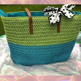 Retro Straw Bag Summer Large Capacity Shoulder Bag Beach Bag Woven Handle Bag