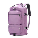 Large Capacity Women Outdoor Travel Shoulder Backpack Sports Yoga Luggage Bag