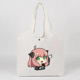 Anime Spy Play House Shoulder Women Canvas Bag