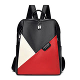 Women Leather Backpacks Ladies Travel Bag Business Laptop Backpack Female