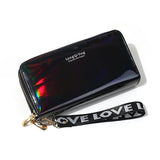Women's Wallet Wristbands Large Capacity Shine Handbag Female Long Section