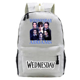 Wednesday Teenager Backpacks Schoolbag Addams Wednesday Backpacks
