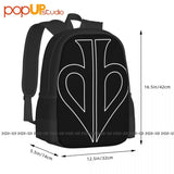 David Blaine Forty Nights Tour Backpack Large Capacity Vintage Foldable Gym Tote