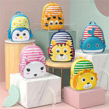 3D Cartoon Backpack for Kids Boy Girl Kindergarten School Bag Rucksack