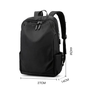 Men's Waterproof Laptop Backpack USB Charging Business Rucksack