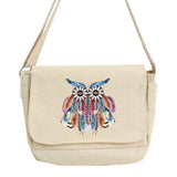 Japanese Harajuku Style Feather Pattern Messenger Bag